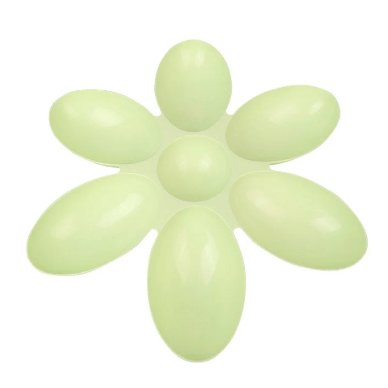 Pet Dog Petal Feeding Bowl 6 In 1 Petal Shape Container for Cat Food and Water Storage Pet Accessories Dog Feeders