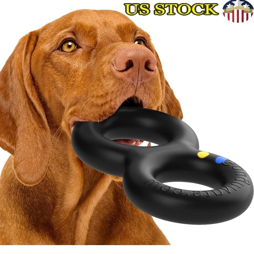 Indestructible Dog Toys for Aggressive Chewers Heavy Duty Pull Toy Large Breeds Safe Durable Rubber Chew Tug of War