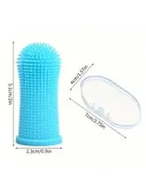 Pet Finger Toothbrush Cleaning Products for Cats and Dogs Oral Cleaning Silicone Bristles Accessories