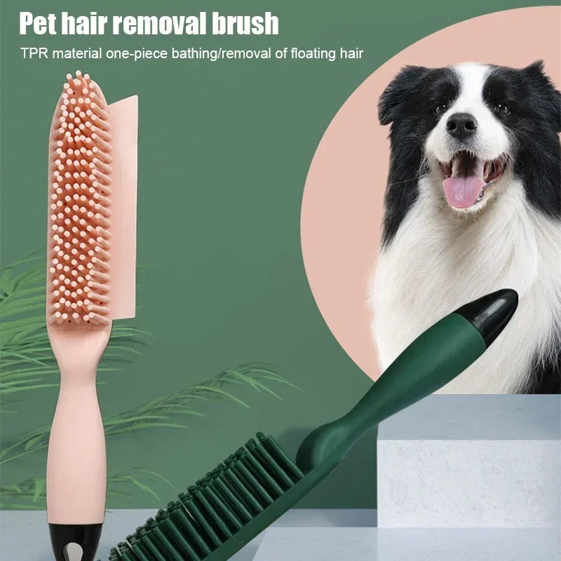 Dog Brush Pet Hair Remover Massage Cat Brush Dog Grooming Comb Wool Collector Pet Supplies