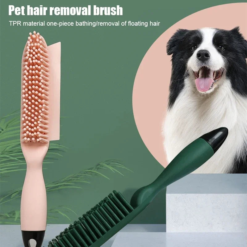 Dog Brush Pet Hair Remover Massage Cat Brush Dog Grooming Comb Wool Collector Pet Supplies
