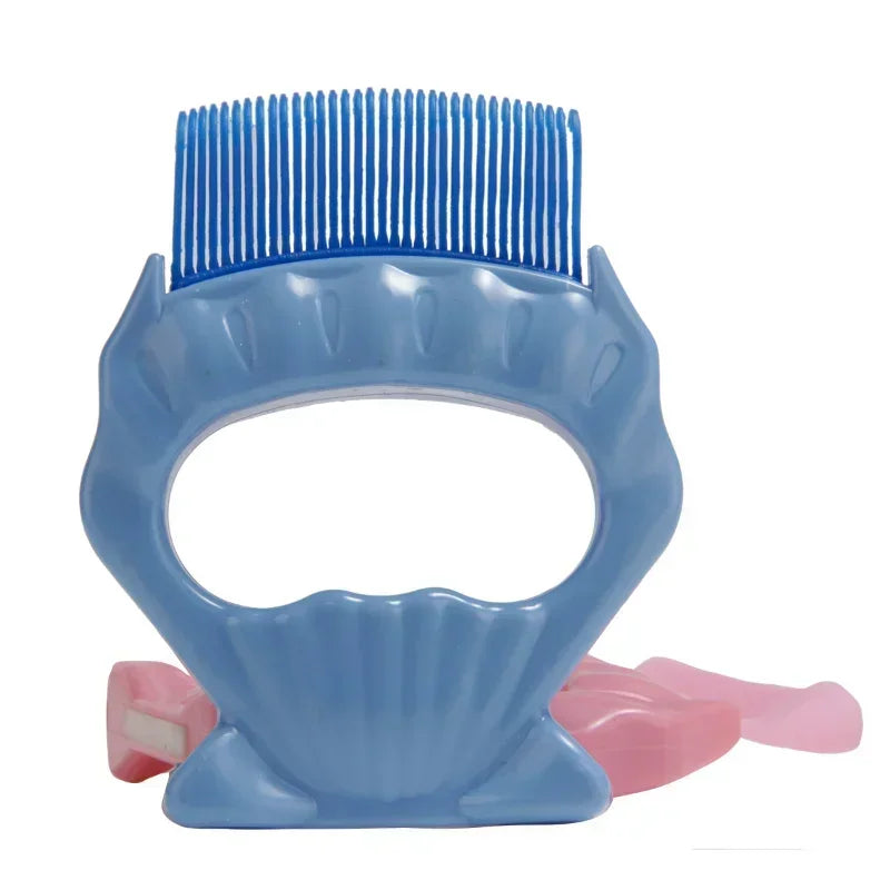 Pet Cat Comb and Dog Grooming Brush Beauty Cleaning Tools SPA Shampoo Open Knot Comb Compact Easy to Carry 2 Colors