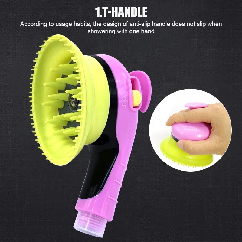 Pet Combing Massage Shower Head Bath Brush for Dogs and Cats Pet Washing Supply Accessories Animal Shower Comb