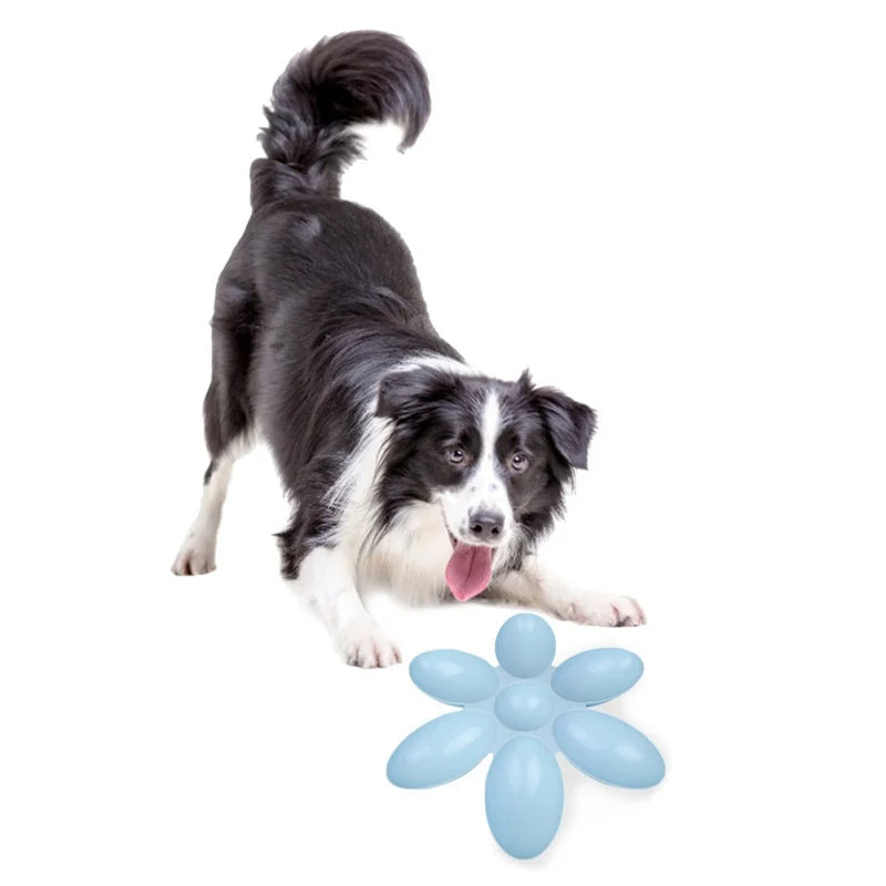 Pet Dog Petal Feeding Bowl 6 In 1 Petal Shape Container for Cat Food and Water Storage Pet Accessories Dog Feeders