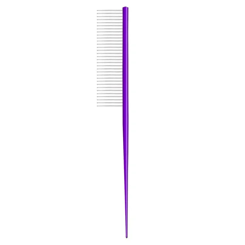 Pet Grooming Comb and Undercoat Rake for Cats and Dogs Easy Tangle Removal Small Medium Large Durable Stainless Steel Multi-Color
