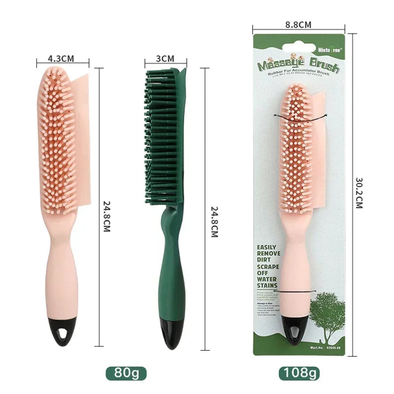 Dog Brush Pet Hair Remover Massage Cat Brush Dog Grooming Comb Wool Collector Pet Supplies