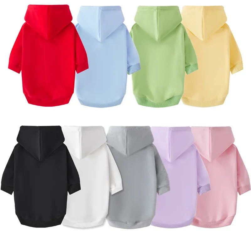 Wholesale Luxury Cotton Dog Clothes Hoodie for Small Medium Large Dogs Winter Warm Apparel