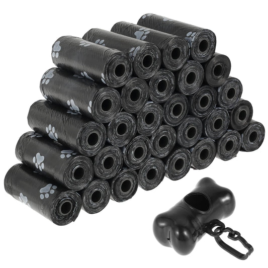 Biodegradable Dog Poop Bags 30/60 Rolls Refill with Adjustable Dispenser 100 Percent Leak Proof Waste Bags for Dogs