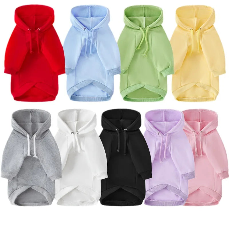 Wholesale Luxury Cotton Dog Clothes Hoodie for Small Medium Large Dogs Winter Warm Apparel