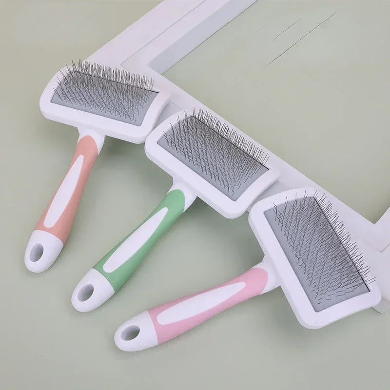 Pet Dog Brush Comb Cat Hair Remover Massage Grooming Tool for Small Breeds