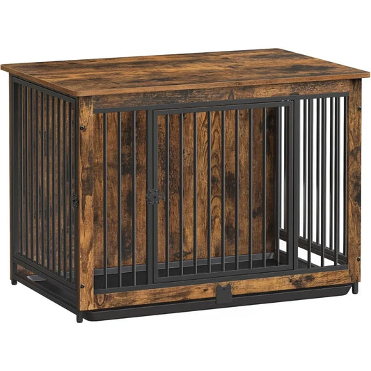 Dog Crate Furniture 38 Inches Kennel for Medium Dogs Up to 70 Pounds