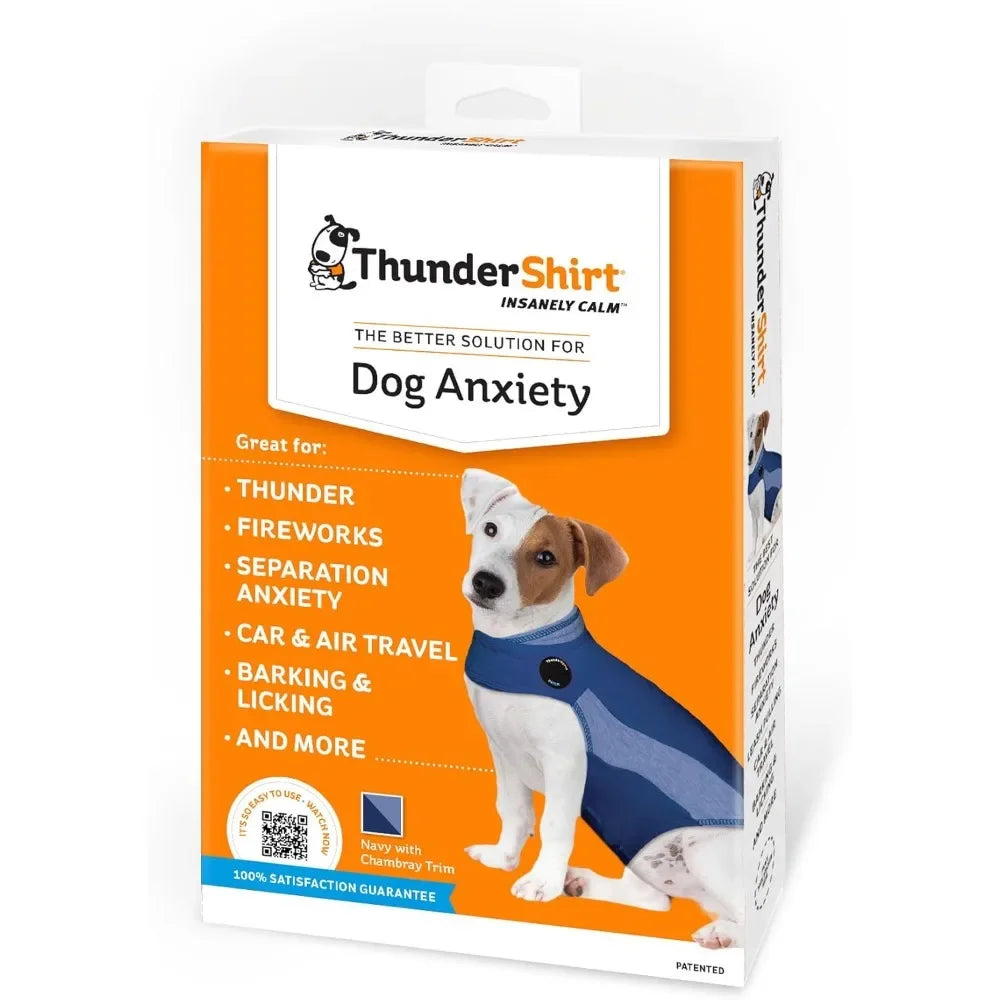 Dog Hoodies for Anxiety Relief Calming Vest XX-Large Weather Resistant Adjustable Fashionable