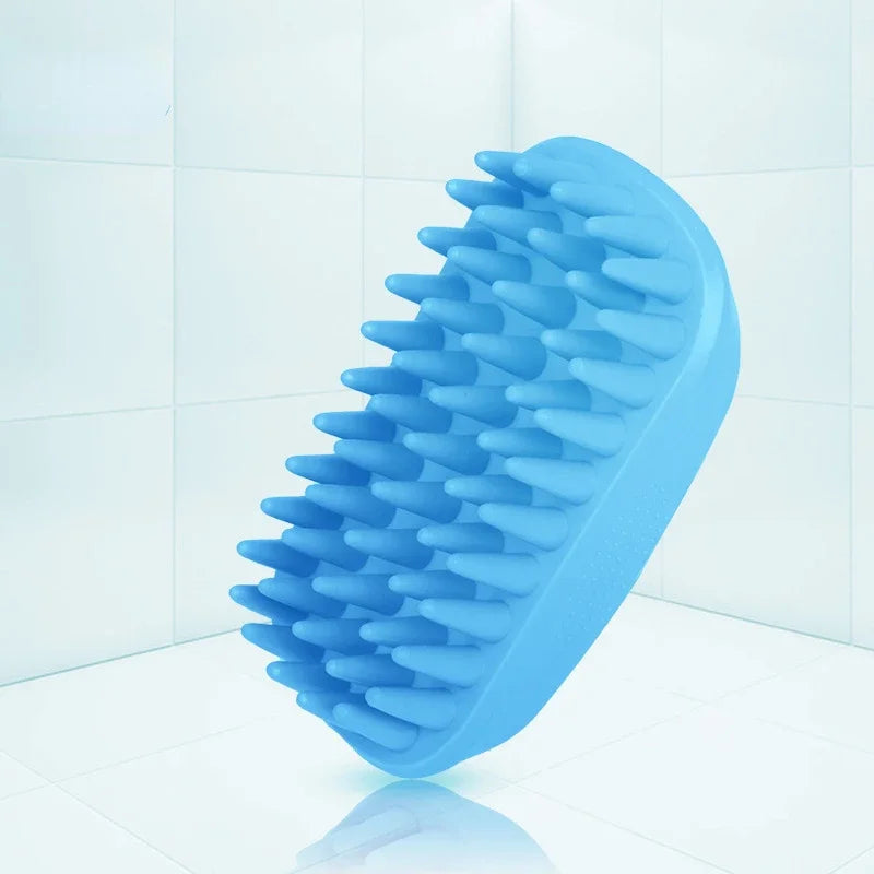 Pet Bath Brush Rubber Comb Hair Removal Brush for Dogs and Cats Grooming Cleaning Glove Massage Hair Care Tool