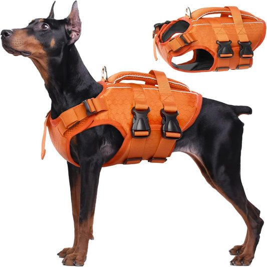 Lightweight Durable Adjustable High Flotation Dog Life Jacket for Small Breeds