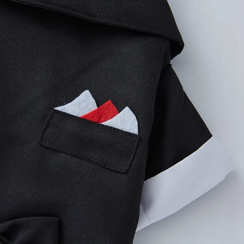 Pet Dog Tuxedo Formal Wedding Party Suit for Small Medium Dogs with Bow Tie Shirt Gentleman's Costume