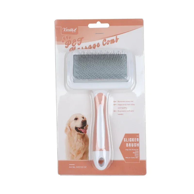 Pet Dog Brush Comb Cat Hair Remover Massage Grooming Tool for Small Breeds