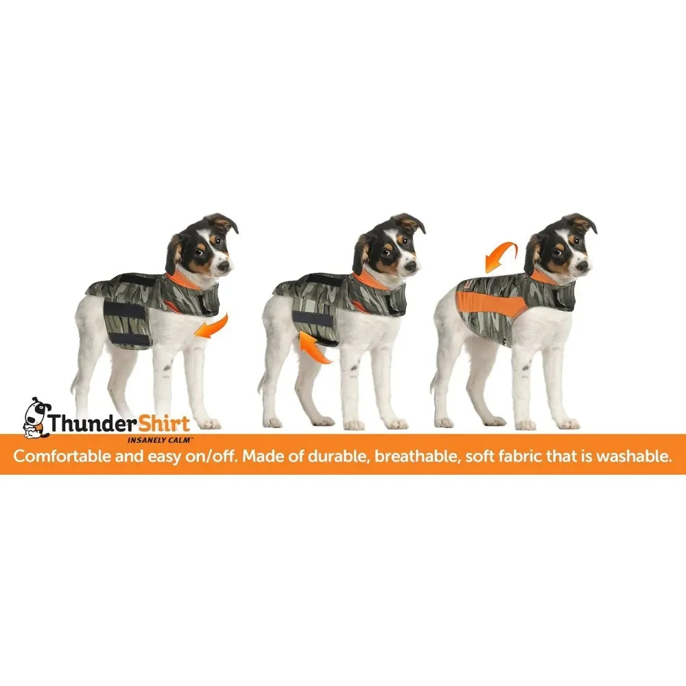 Dog Hoodies for Anxiety Relief Calming Vest XX-Large Weather Resistant Adjustable Fashionable