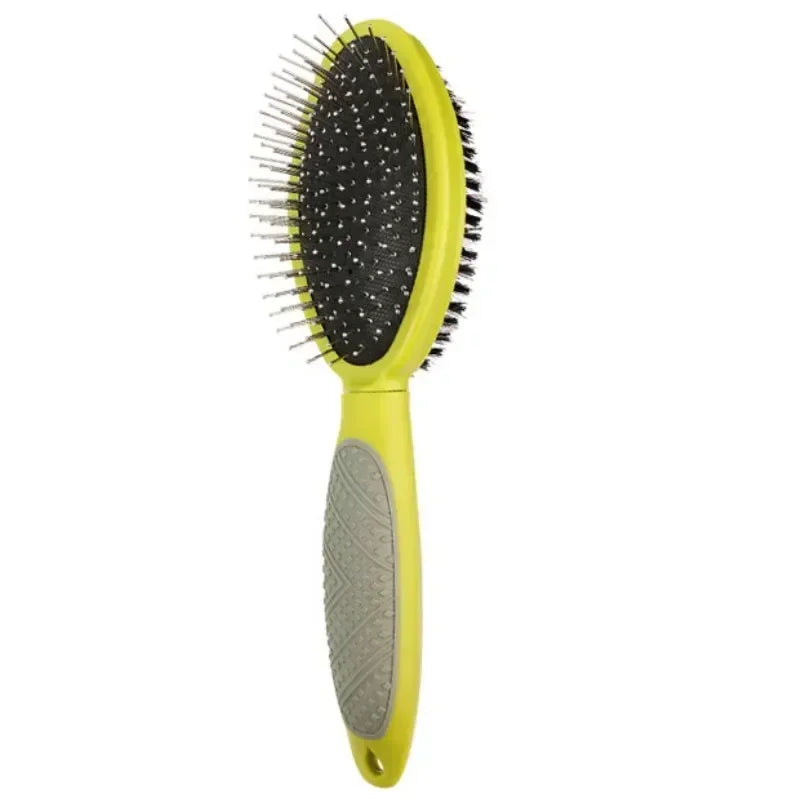 Dog Comb Pet Hair Remover Double Sided Combs for Cats and Dogs Grooming Tools массаж Brush Long Hair Pet Cleaning Products