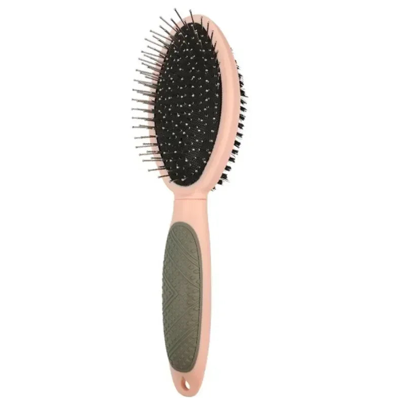 Dog Comb Pet Hair Remover Double Sided Combs for Cats and Dogs Grooming Tools массаж Brush Long Hair Pet Cleaning Products